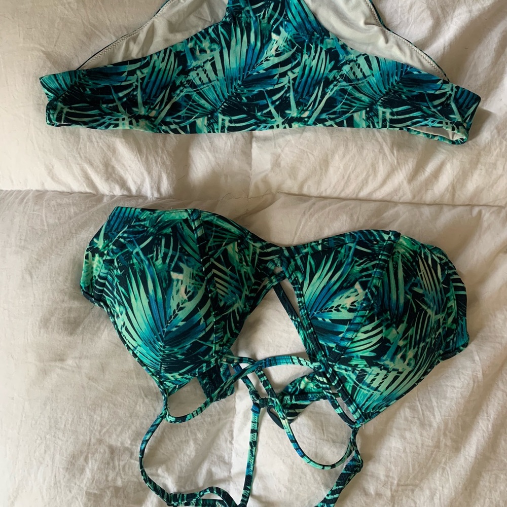 Victoria’s Secret fits a B/C/D chest depending on how much coverage you want